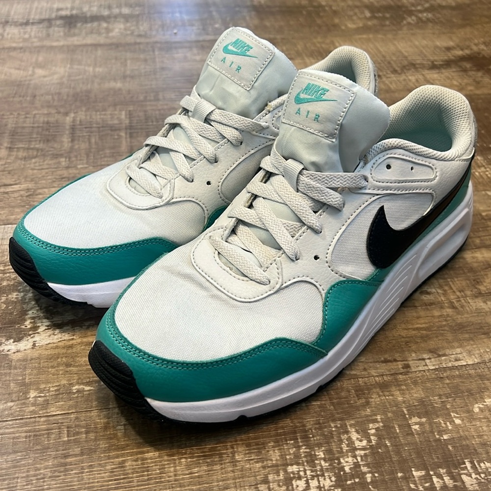 Nike Men's Air Max SC Sneakers | Size 10.5 | Photon Dust / Washed Teal